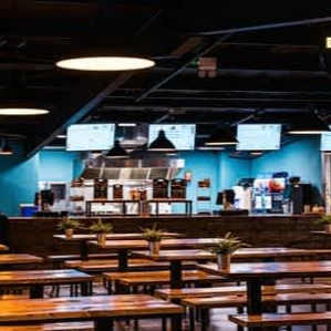 image of cafe seating area