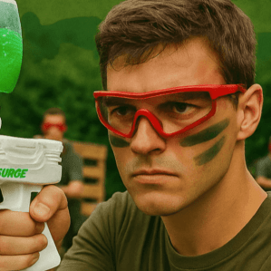Gel blaster battles
