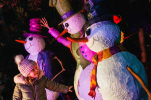 Child with Snowmen