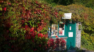 Entrance to Carnglaze Caverns in Liskeard