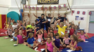 Kids at Northampton Trampoline Centre