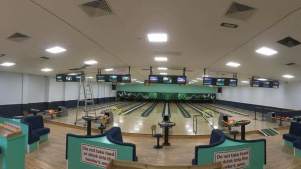 Bowling alleys at Phoenix Bowl in Milford Haven
