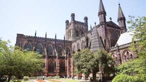 Cathedral on City Sightseeing Chester Hop On Hop Off Tour