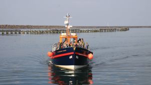 Passengers on Puffin Cruises in Amble