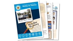 Map and booklet for The Henley-on-Thames Mystery Trail