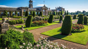 Walking paths at Bowood House & Gardens in Calne