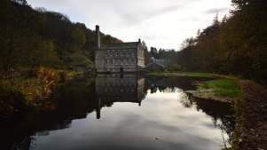 Outside view of Hardcastle Craggs in Hebden Bridge