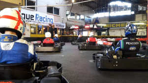 People go kart racing at Rogue Racing Aylesbury