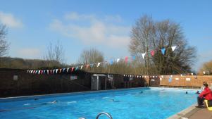 Outdoor swimming pool at Chesham Heated Open Air Pool in Chesham