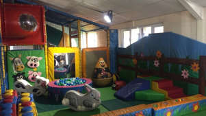 Toddler soft play area at Cheeky Monkeys Play Barn in Fulbourn