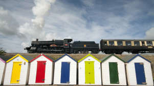 Steam Train from Dartmouth Steam Rail and River Boat Co in Paignton