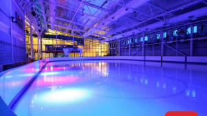 Ice skating rink at The Time Capsule in Coatbridge