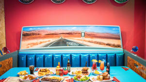 Food at JR's Stomp, Dine, Strike in North Walsham