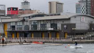 Outside view of Helly Hansen Watersports Centre in Salford