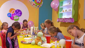 Birthday Party at The Paint Hub in Dawlish Warren