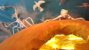 Display at Roald Dahl Children's Gallery in Aylesbury