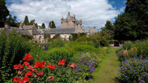 Gardens at Cawdor Castle in Nairn