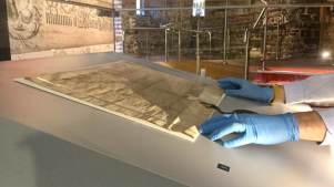 Historical document at Colchester Castle Museum