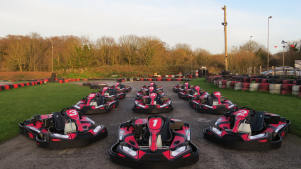 Go karts at Karttrak Cromer
