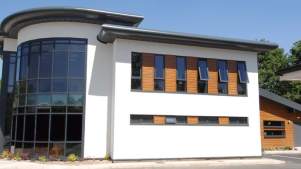 Outside view of Splash at Riverside in Blackburn