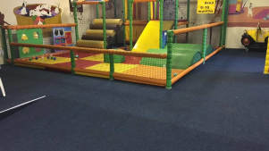 Toddler soft play area at Munchkins in Leeds