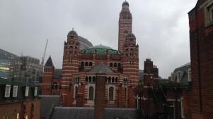 Outside view of Westminster Cathedral