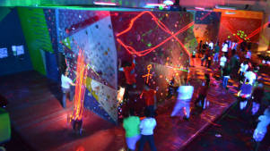 Climbing event at Creation Indoor Climbing Centre in Birmingham