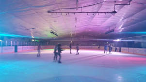 Ice skating at Planet Ice Gosport