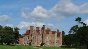 Outside view of Breamore House and Museum