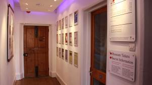 Corridor at Buckingham Old Gaol Museum