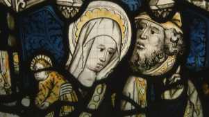 Stained glass at Holy Trinity Church in York
