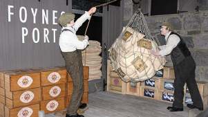 Exhibit at Foynes Flying Boat Museum in Limerick