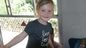 Girl on Nene Valley Railway in Peterborough