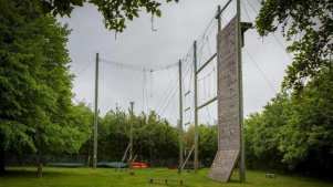 High ropes, climbing wall, team challenges at Kempston Outdoor Centre
