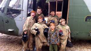 Paintball team at Delta Force Paintball Birmingham