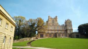 Outside view of Wollaton Hall and Park in Nottingham