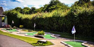 Mini golf course at Basingstoke Golf Centre