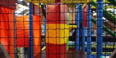 Soft play frame at Heads of Ayr Park in Alloway