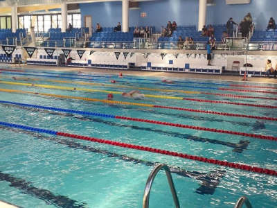 People in swimming pool at Lifestyles Garston in Liverpool
