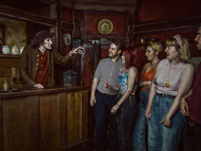 York Dungeon guests enjoying The Golden Fleece part of the experience