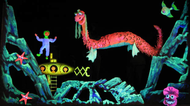 Puppet show at Biggar Puppet Theatre 