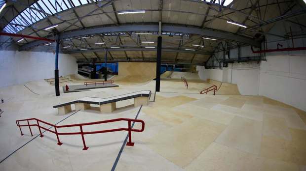 Ramps at Unit 23 Skatepark in Dumbarton
