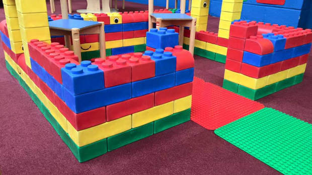 Toddler soft play area at The Eden Centre in Aberbeeg