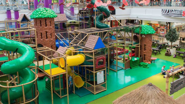 Soft play area at Go Wild at the Galleria in Hatfield