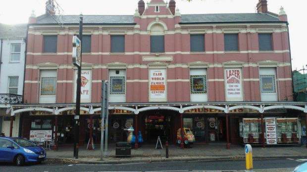 Outside view of Fairworld Lazer Adventure in Cleethorpes