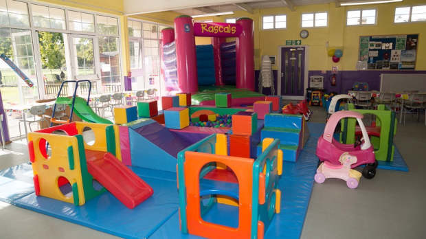 Indoor play area at Rascals Soft Play in Motspur Park