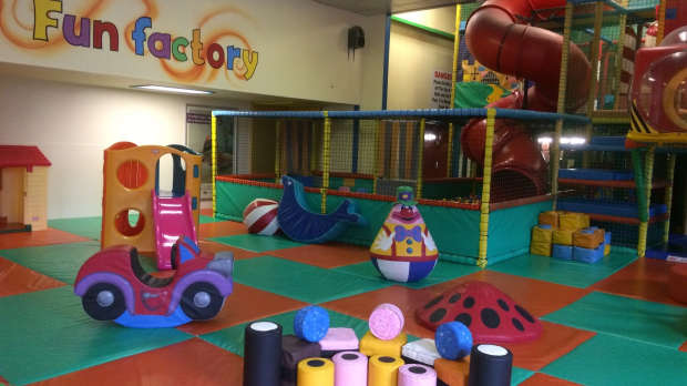 Soft play area at The Fun Factory Huddersfield