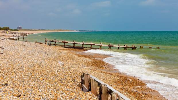 Beach at Climping Beach in Littlehampton