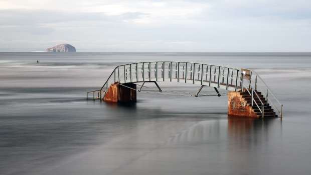 Bridge at Belhaven Bay in Dunbar