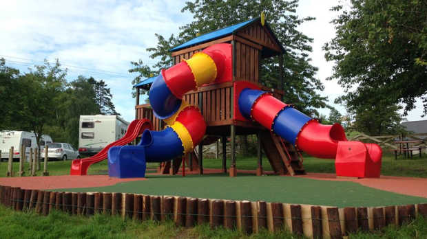 Adventure playground at Nore Valley Park in Kilkenny